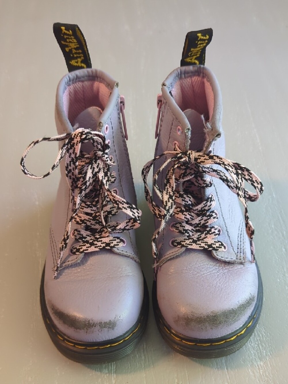 Dr. Martens Kids Boots 1460 Lavender‎ Purple size 9 image 3